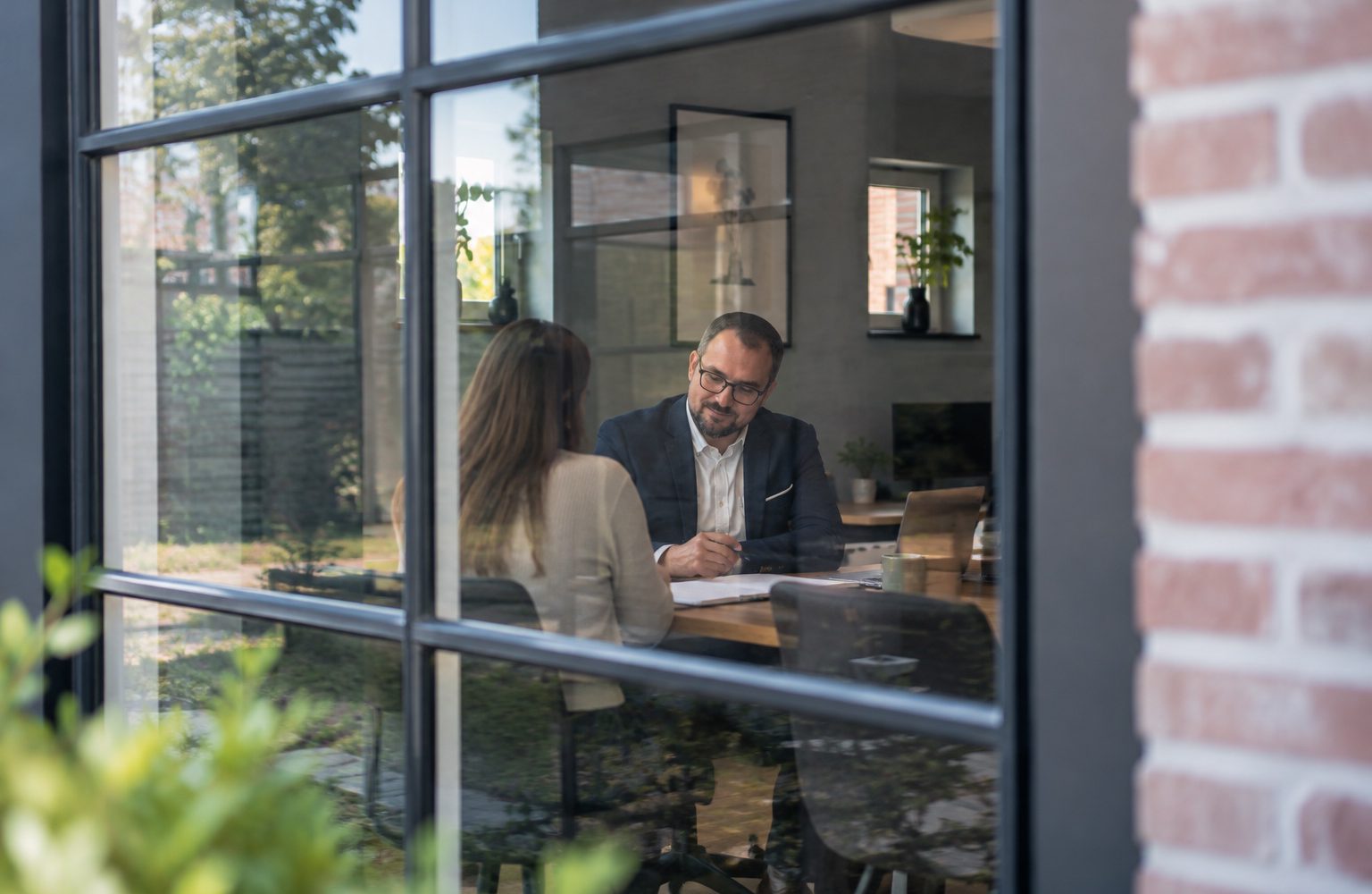 Advies — gesprek met een ondernemer