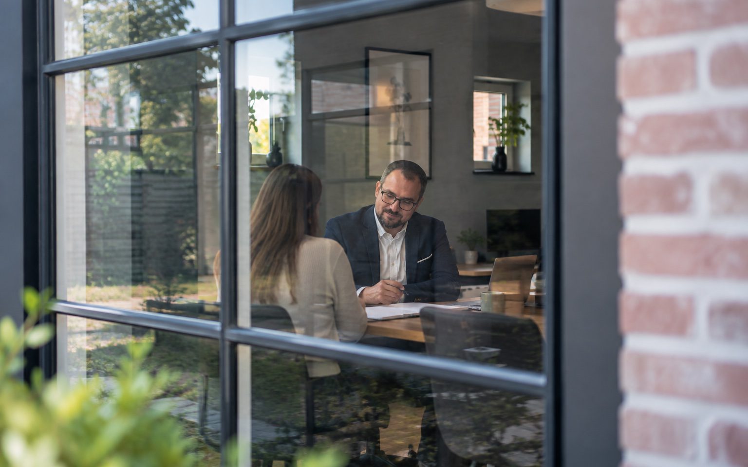 Advies — gesprek met een ondernemer