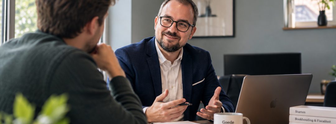 Startersbegeleiding — gesprek op kantoor